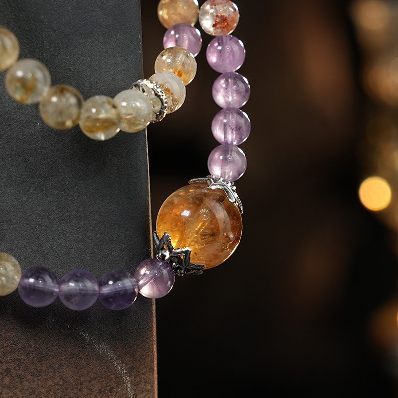 The technique of using lucky crystals to eliminate negative energy