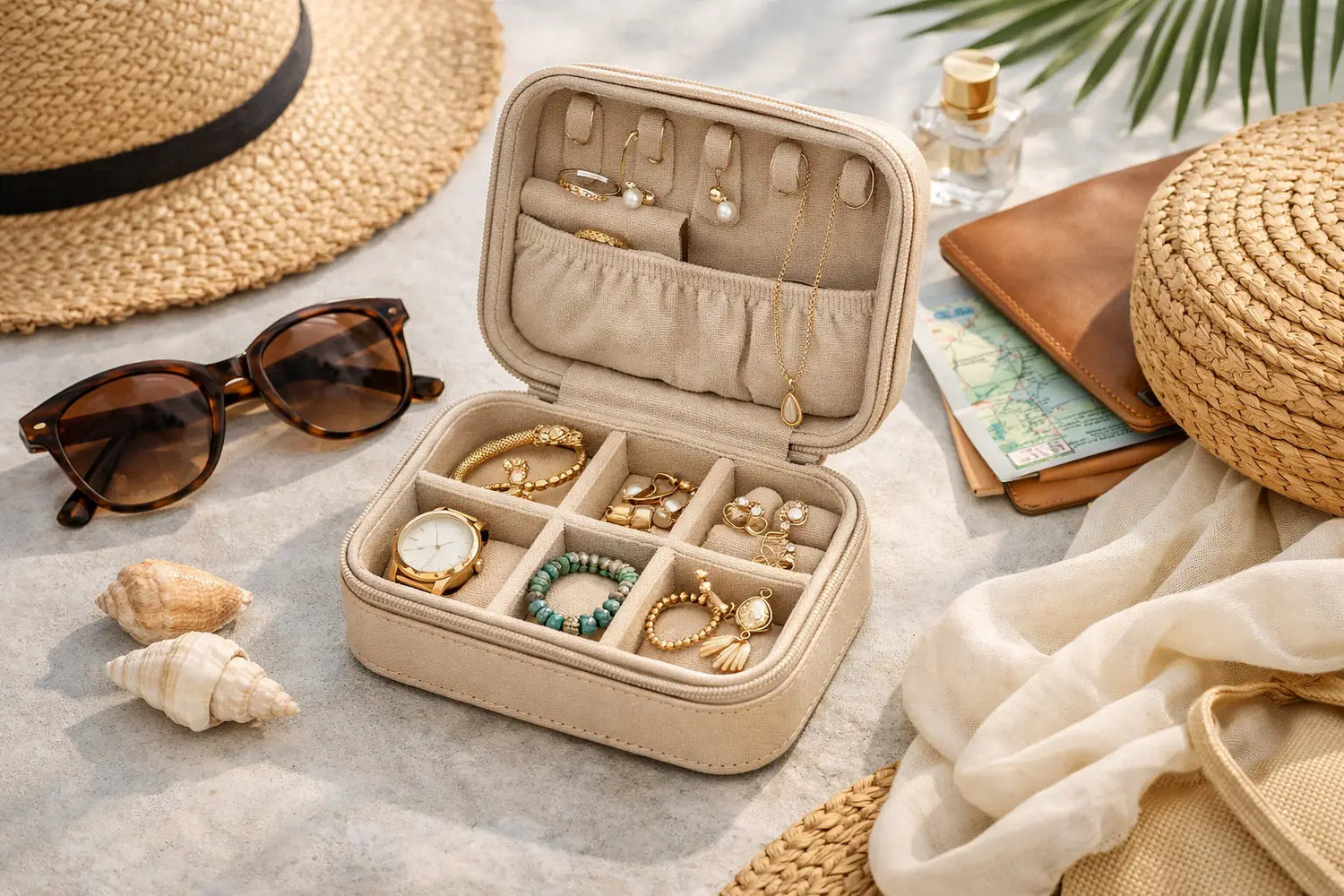 How to Pack Jewelry for Vacation Safely and Stylishly