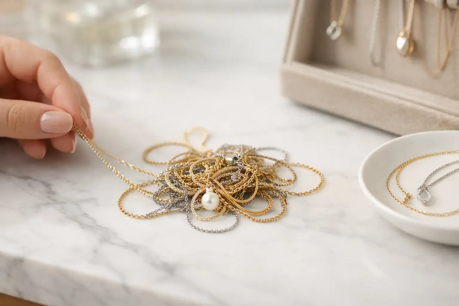 How to Prevent Necklace Tangling Every Day