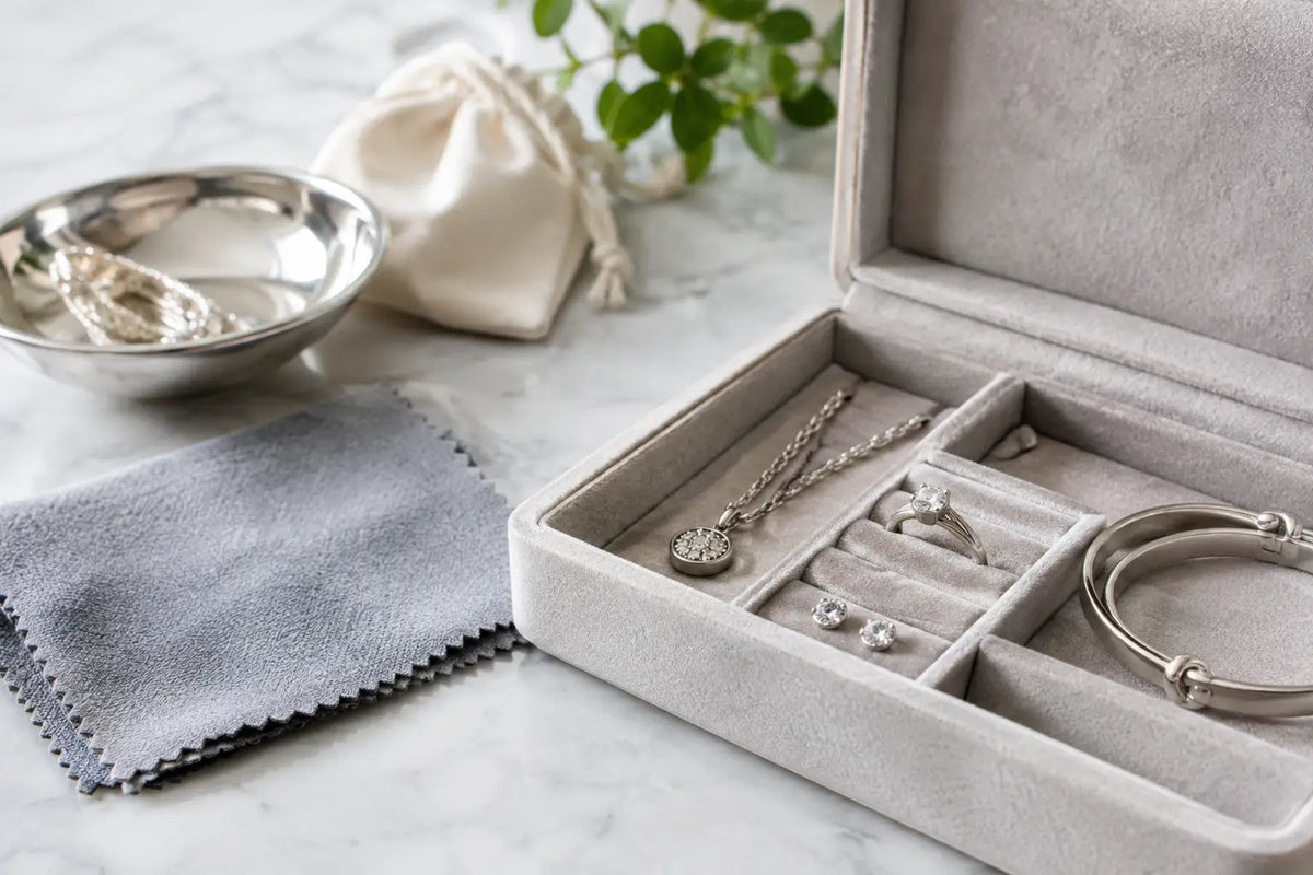 How to Store Sterling Silver Without Tarnish