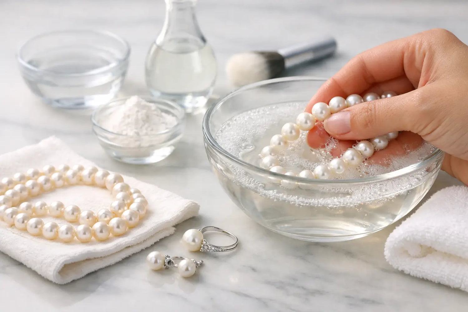 How to Clean Pearl Jewelry Without Dulling Its Glow