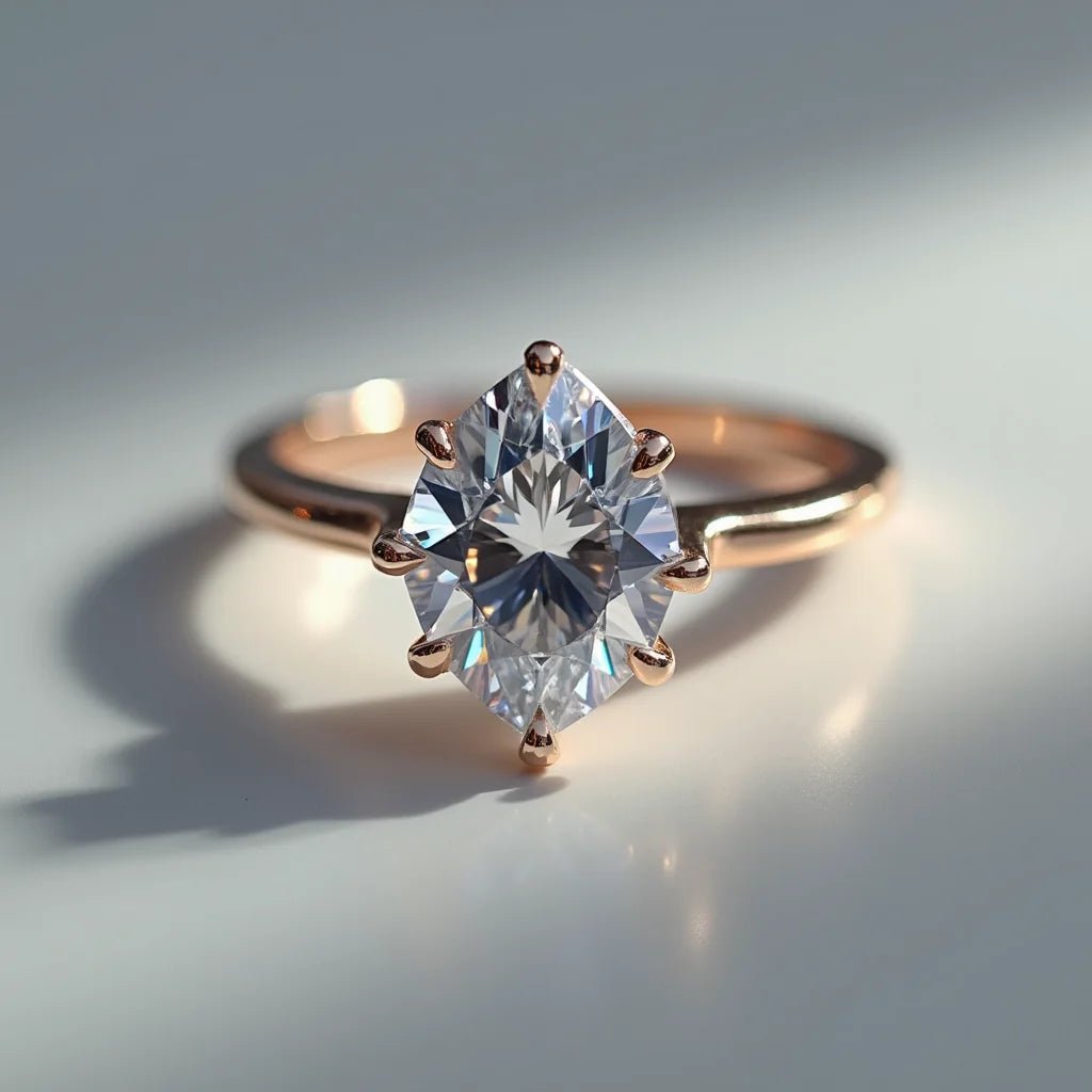 Choosing Moissanite Engagement Rings A Clear Buyers Guide - Aruary Studio ｜ Artisanal Jewelry