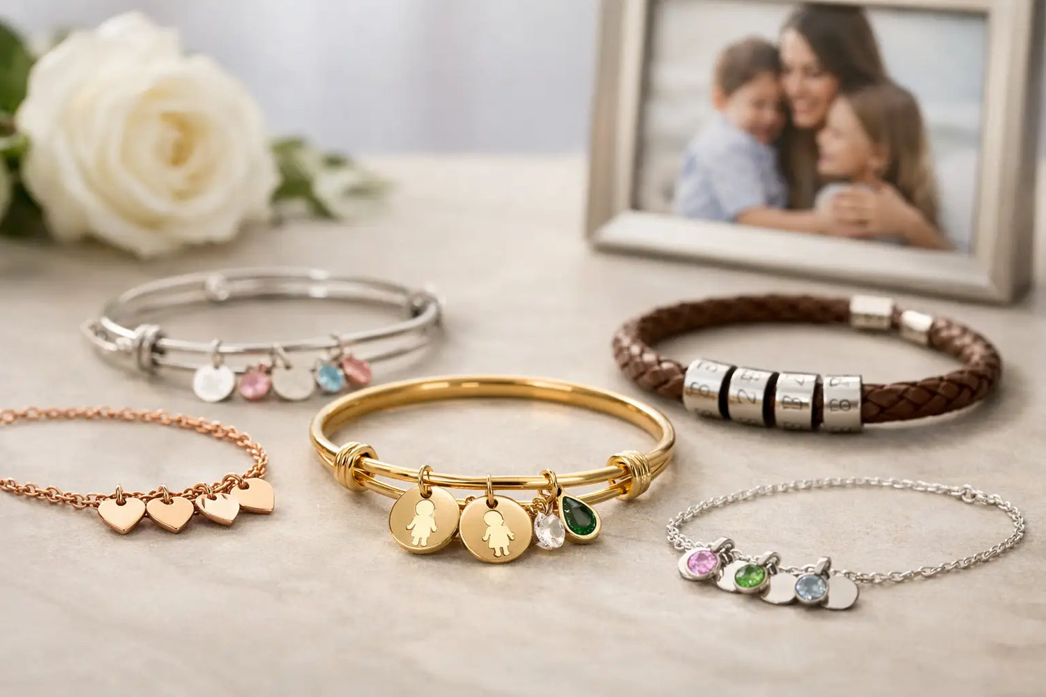 10 Best Personalized Bracelets for Moms to Gift