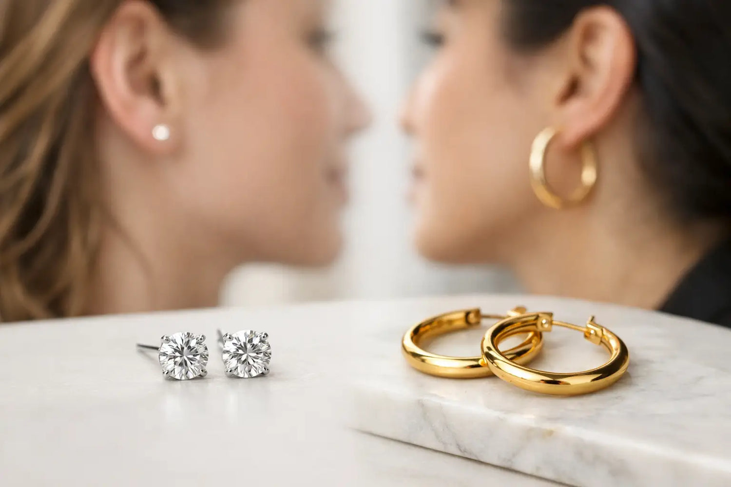 Stud Earrings vs Hoops: Which Suits You?