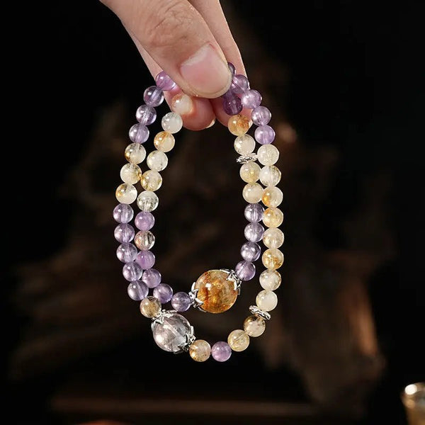 The transformative effect of natural white crystal is explained.