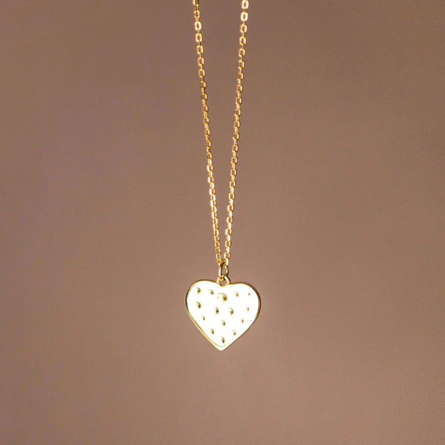 Aruary Studio ｜ Artisanal Jewelry Angel Wing Heart Necklace - Sterling Silver 925 Dainty Winged Heart Pendant, Delicate Everyday Jewelry, Minimalist Gift for Her
