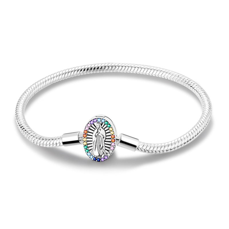 Evil Eye Series Stackable Base Bracelets | Alloy + Zircon - Pandora-Style Personalized Protection Jewelry Aruary Studio ｜ Artisanal Jewelry