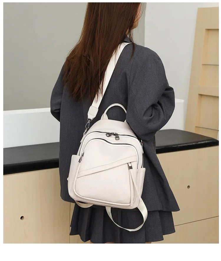 Aruary Studio ｜ Artisanal Jewelry Large Capacity Travel Backpack for Women - Stylish Everyday Carry, Durable Laptop Daypack