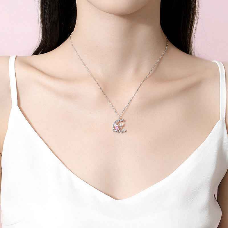 Midnight Monarch Necklace - Elegant Reversible Black Onyx Coin Jewelry