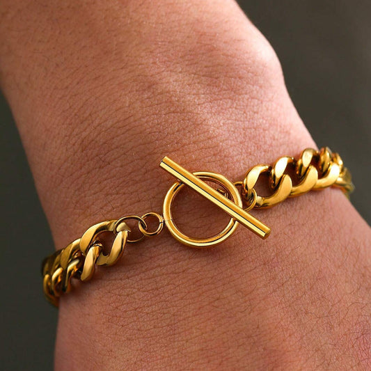 Father's Day Toggle Men's Bracelet