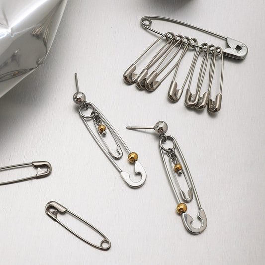Paperclip-Shaped Earrings