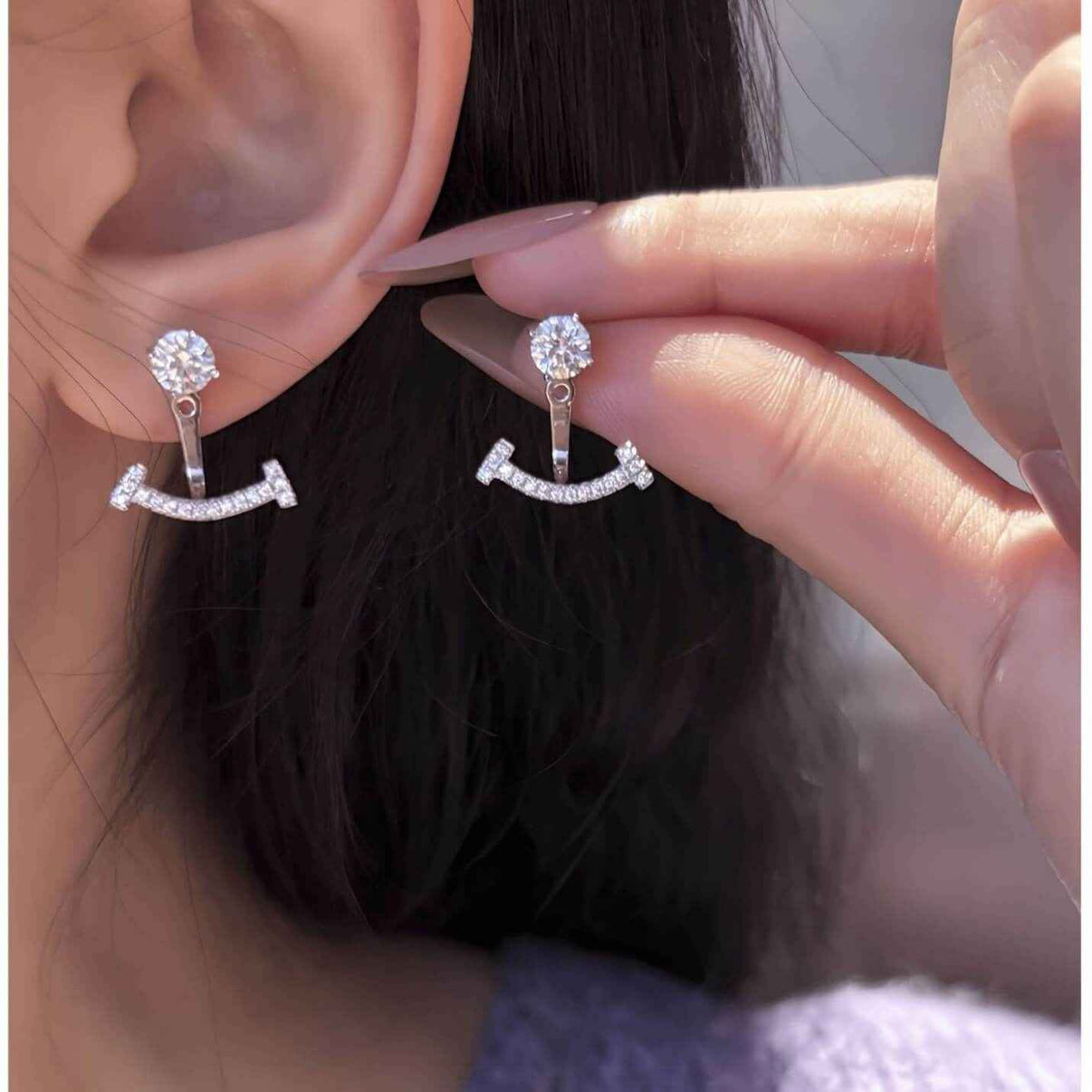 Stellar Smile Moissanite Studs for Timeless Elegance and Shine