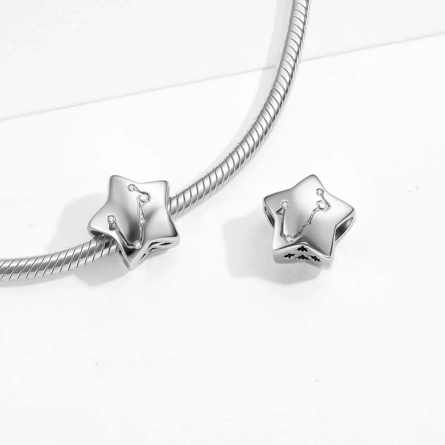 Combination Bracelet with Beads：Twelve Zodiac Signs（S925） - Aruary Studio ｜ Artisanal Jewelry