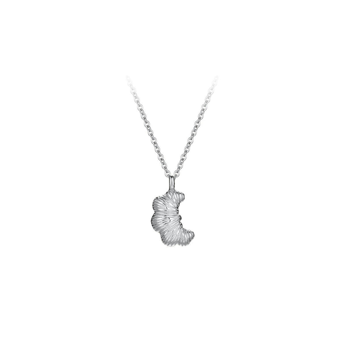 Croissant Bread Pendant Necklace - Aruary Studio ｜ Artisanal Jewelry