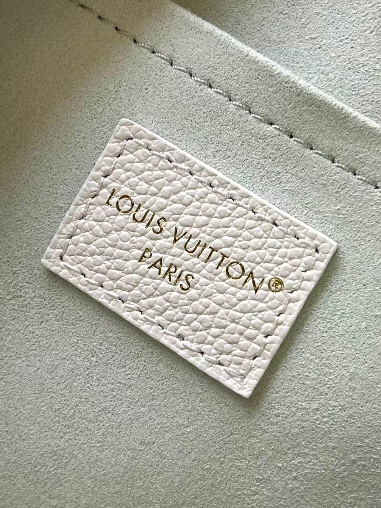 Premium Monogram Empreinte Speedy Bandoulière 20 | Grained Leather Mini Doctor Bag | Pastel Blue & Green Luxury Crossbody for Women