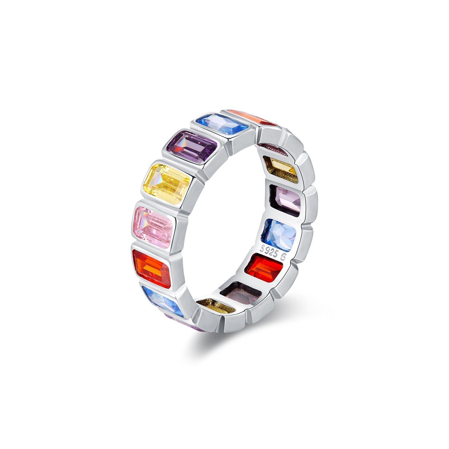 🎁 Selected Specials of the Week | Dopamine Color Palette Ring Collection | S925 Sterling Silver + Colorful Gemstones - Vibrant Joy for Your Fingers - Aruary Studio ｜ Artisanal Jewelry