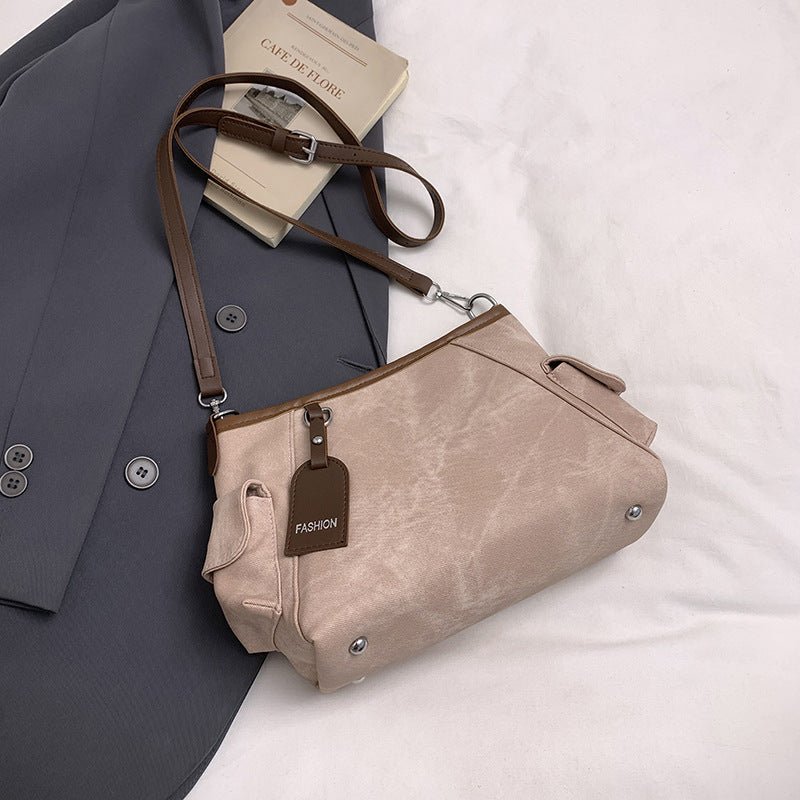 Small Women’s Crossbody Shoulder Bag | PU Leather Casual Tote - Aruary Studio ｜ Artisanal Jewelry