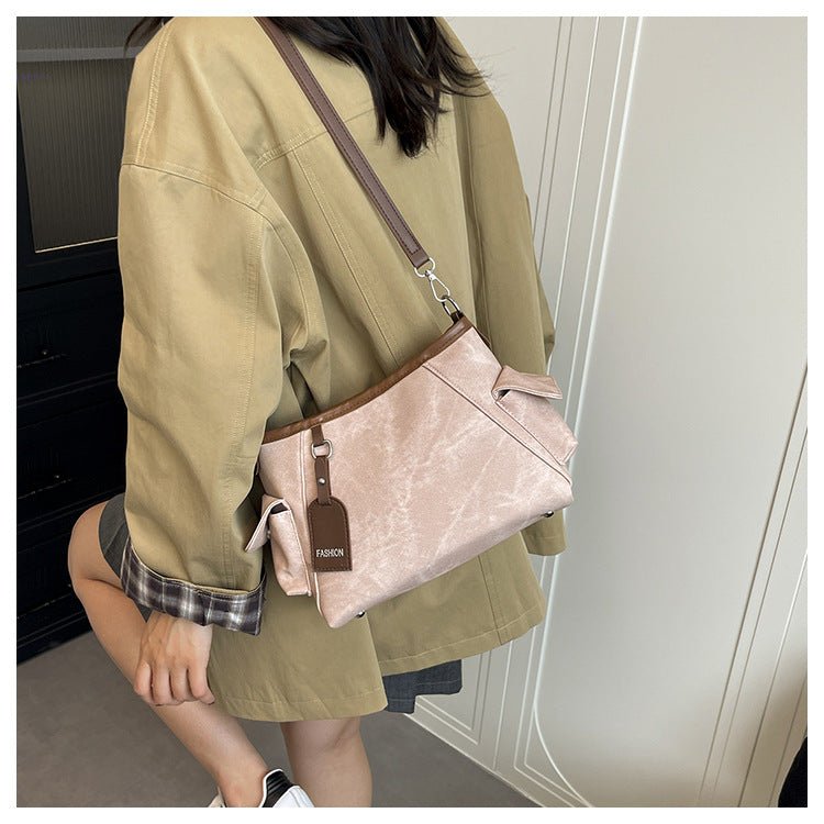 Small Women’s Crossbody Shoulder Bag | PU Leather Casual Tote - Aruary Studio ｜ Artisanal Jewelry