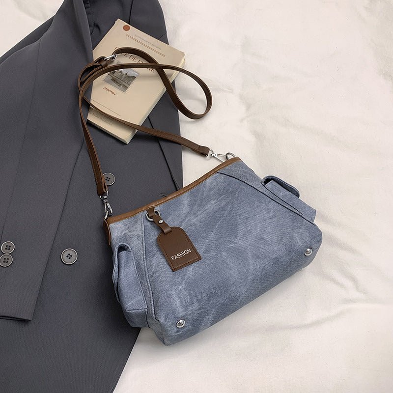 Small Women’s Crossbody Shoulder Bag | PU Leather Casual Tote - Aruary Studio ｜ Artisanal Jewelry