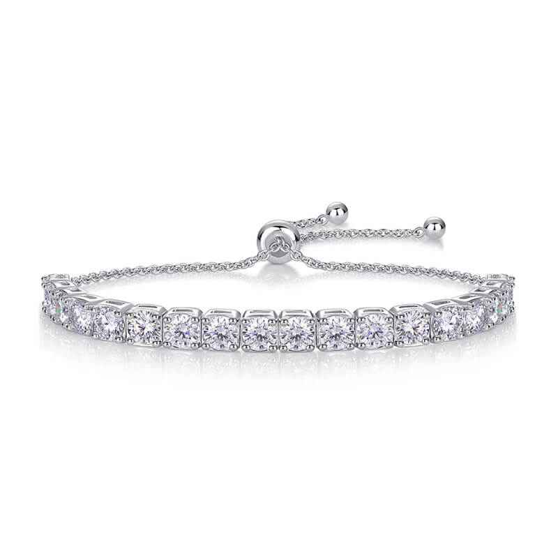 Classic Moissanite Bolo Tennis Bracelet